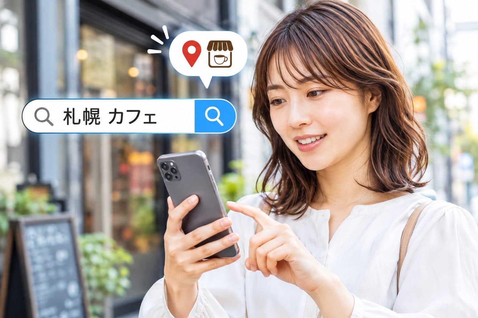 お客様は、お店の業種名では探していません